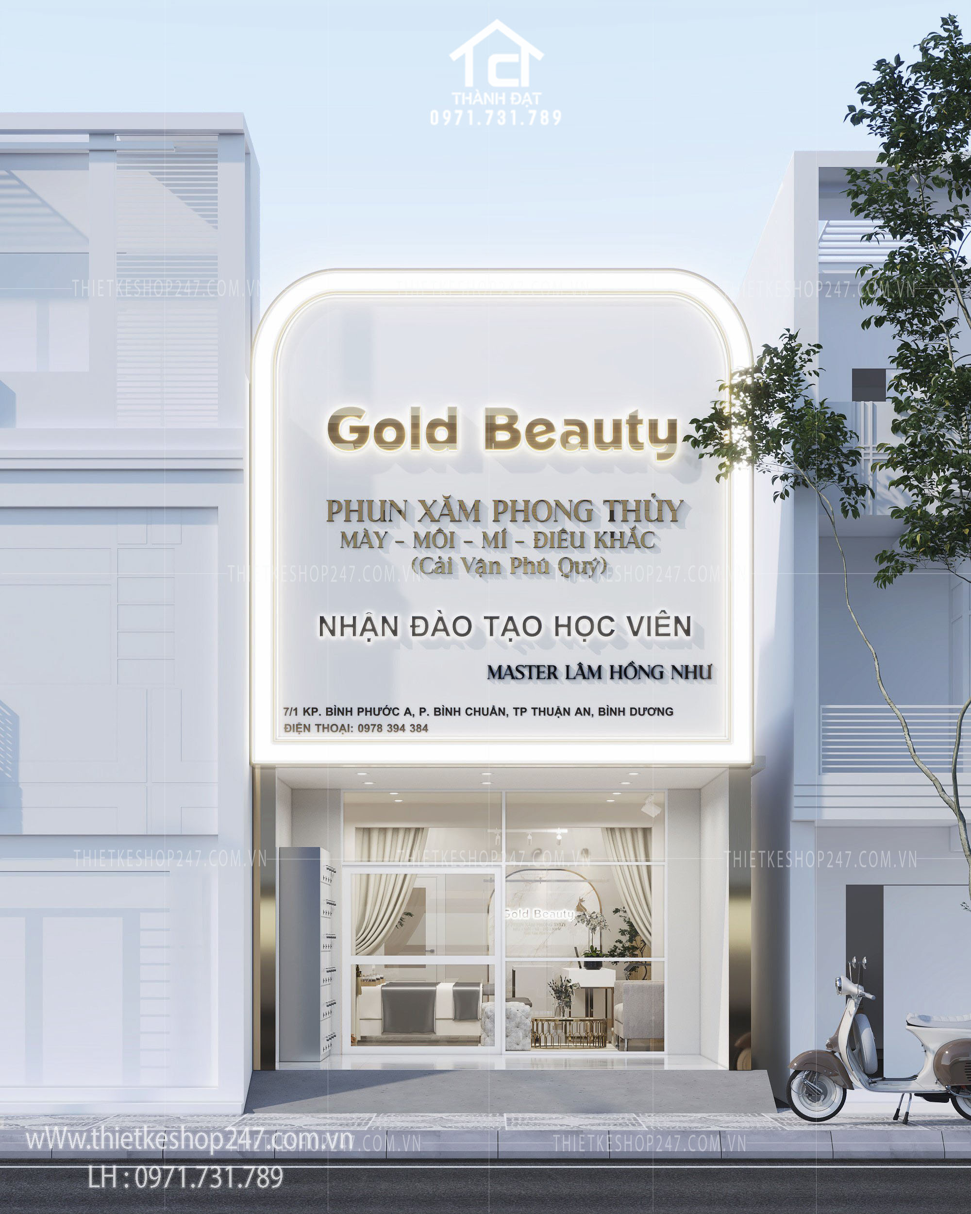 thiết kế spa đẹp