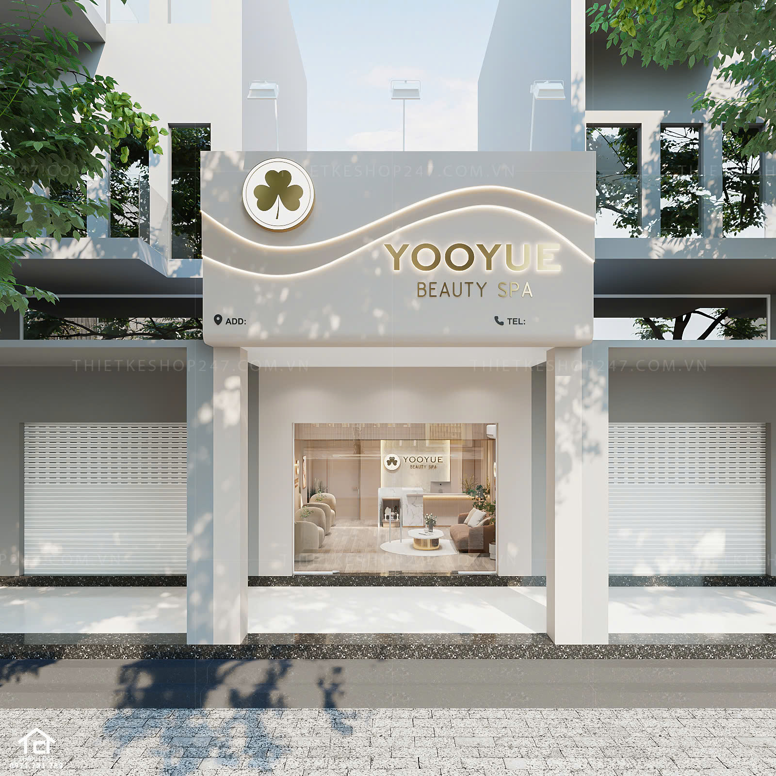 thiết kế spa đẹp