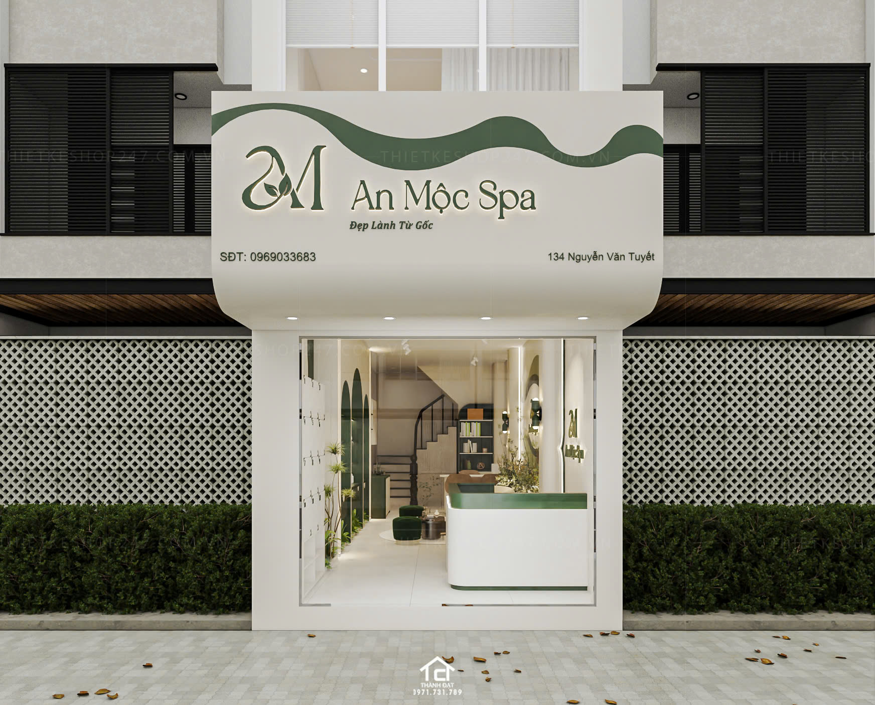thiết kế spa đẹp