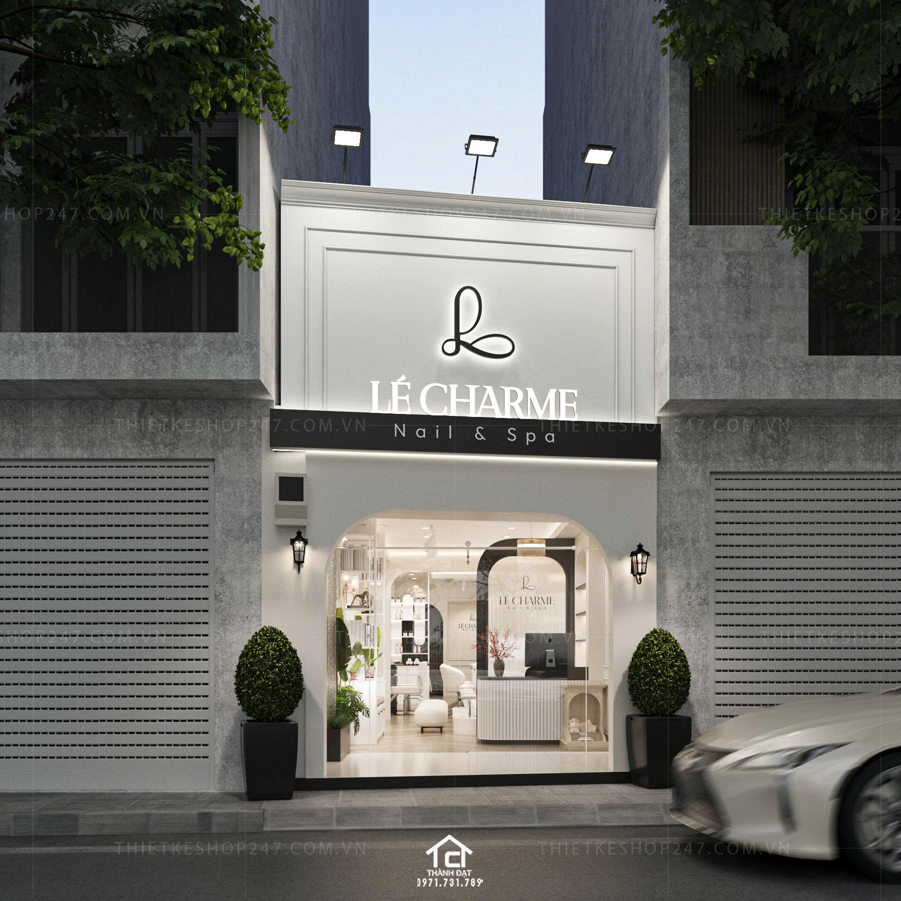 thiết kế spa đẹp