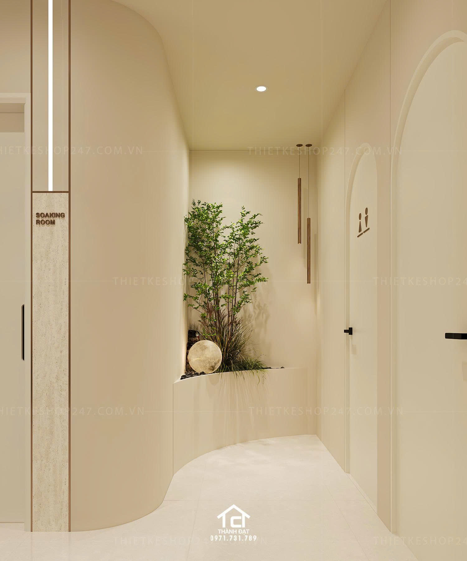 thiết kế spa đẹp