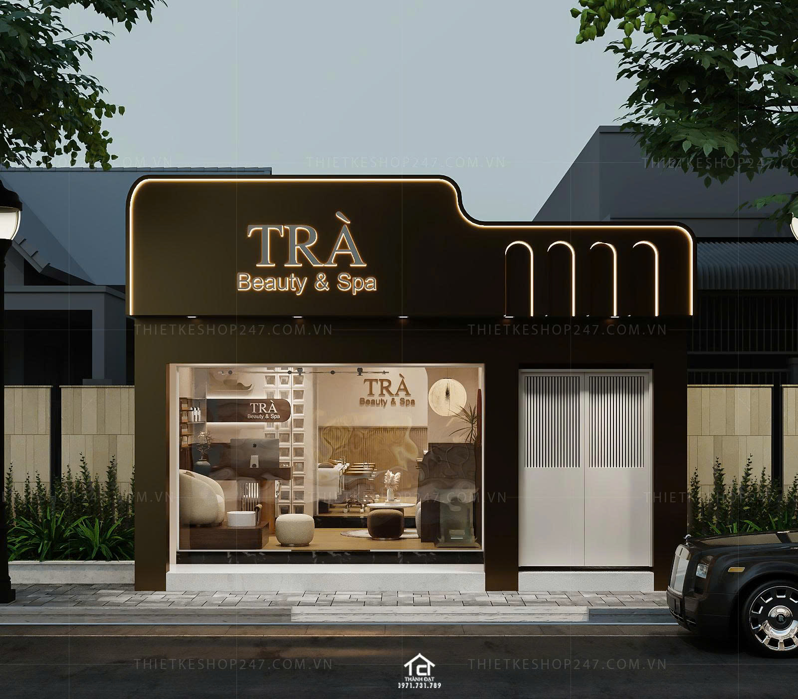 thiết kế spa đẹp