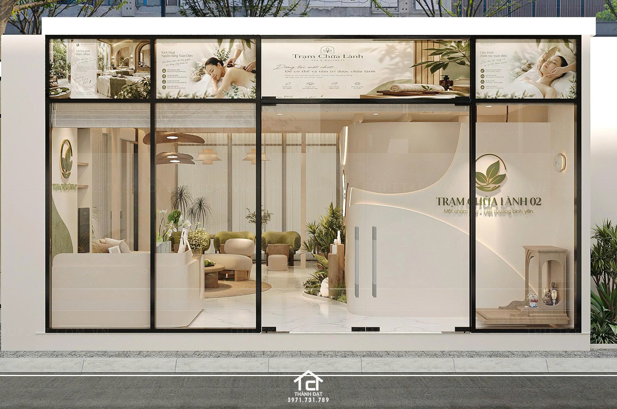 thiết kế spa đẹp