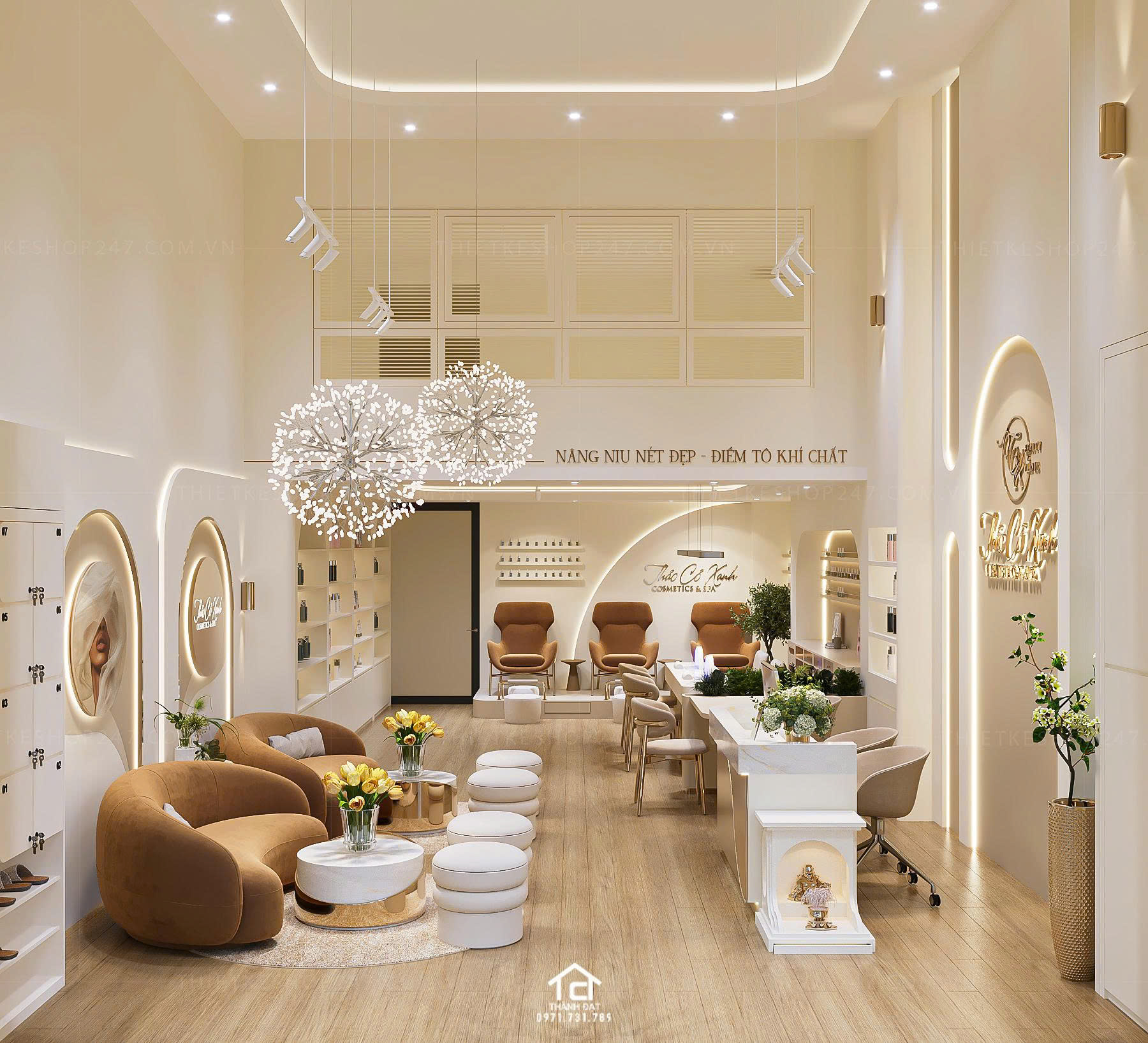 thiết kế spa đẹp