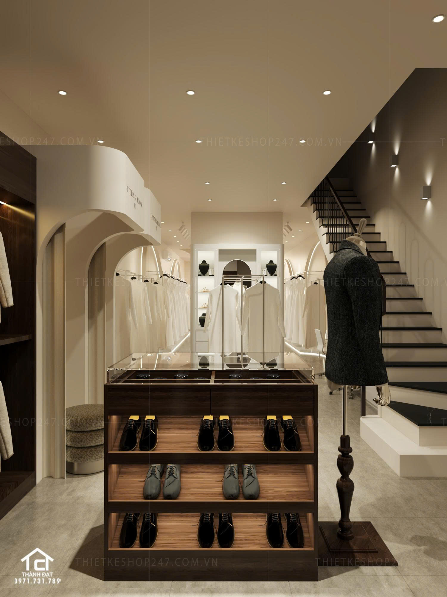 thiết kế studio áo cưới đẹp cao cấp