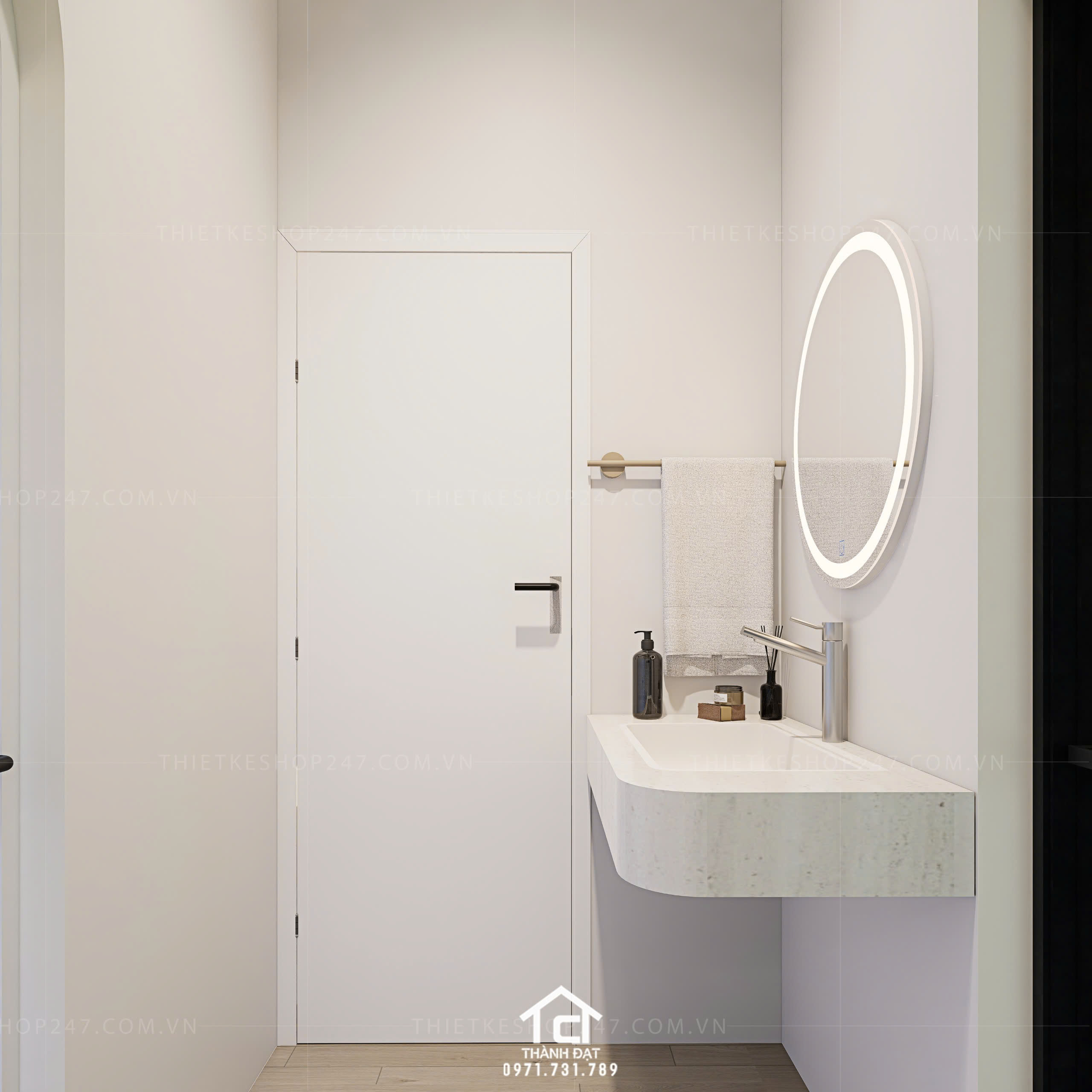 thiết kế studio áo cưới đẹp dịu dàng