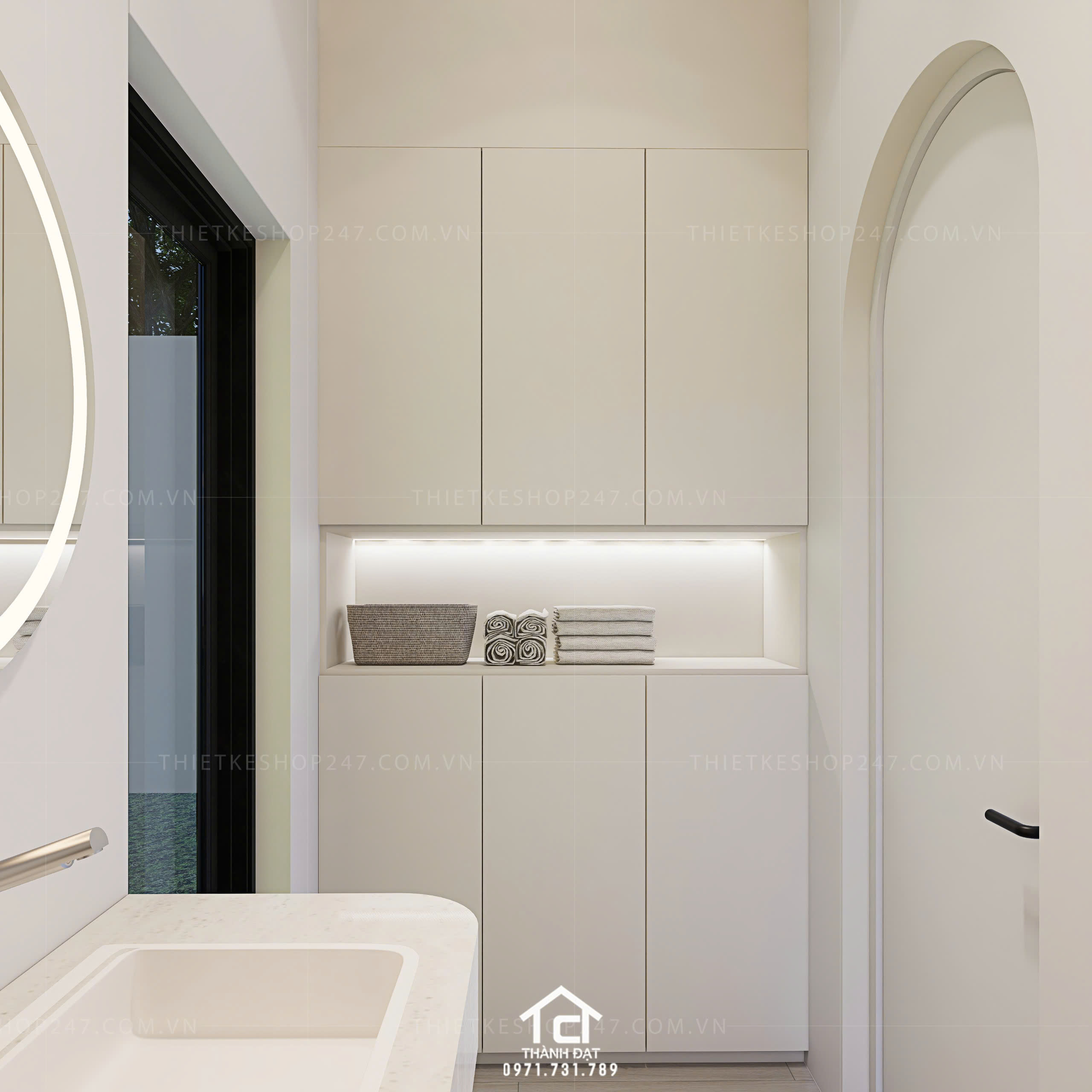 thiết kế studio áo cưới đẹp trẻ trung
