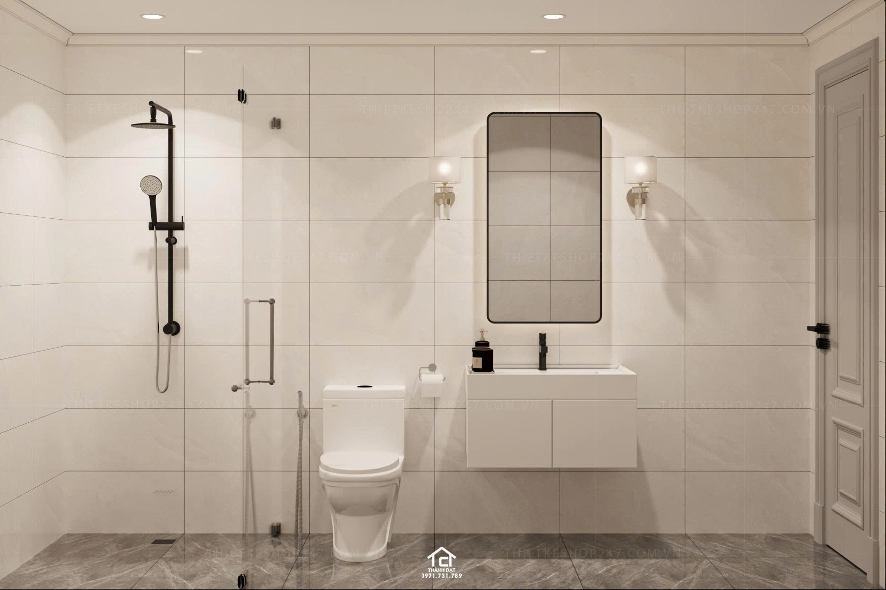 thiết kế studio áo cưới đẹp hiện đại