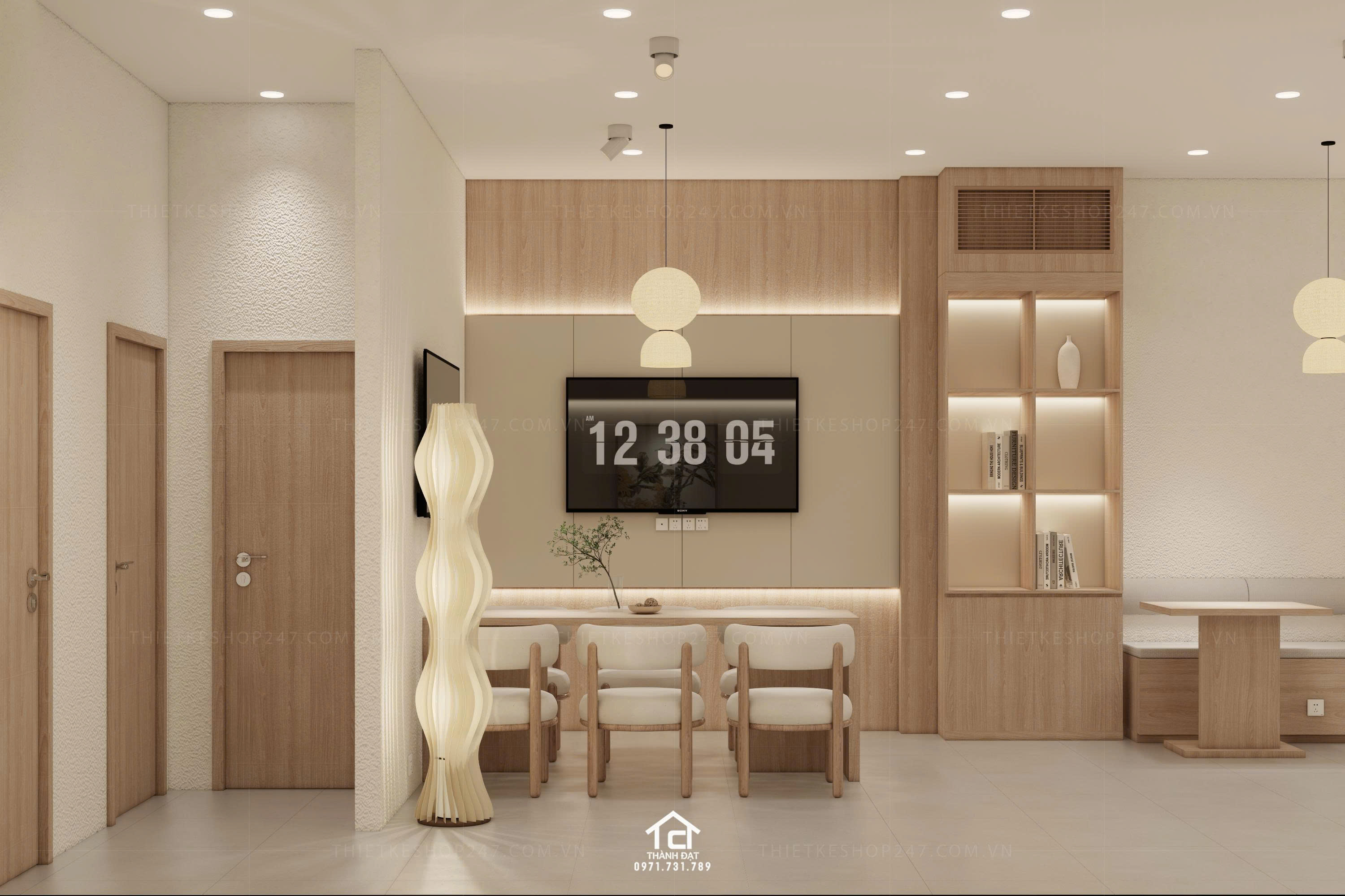 thiết kế tiệm cafe đẹp bắt mắt