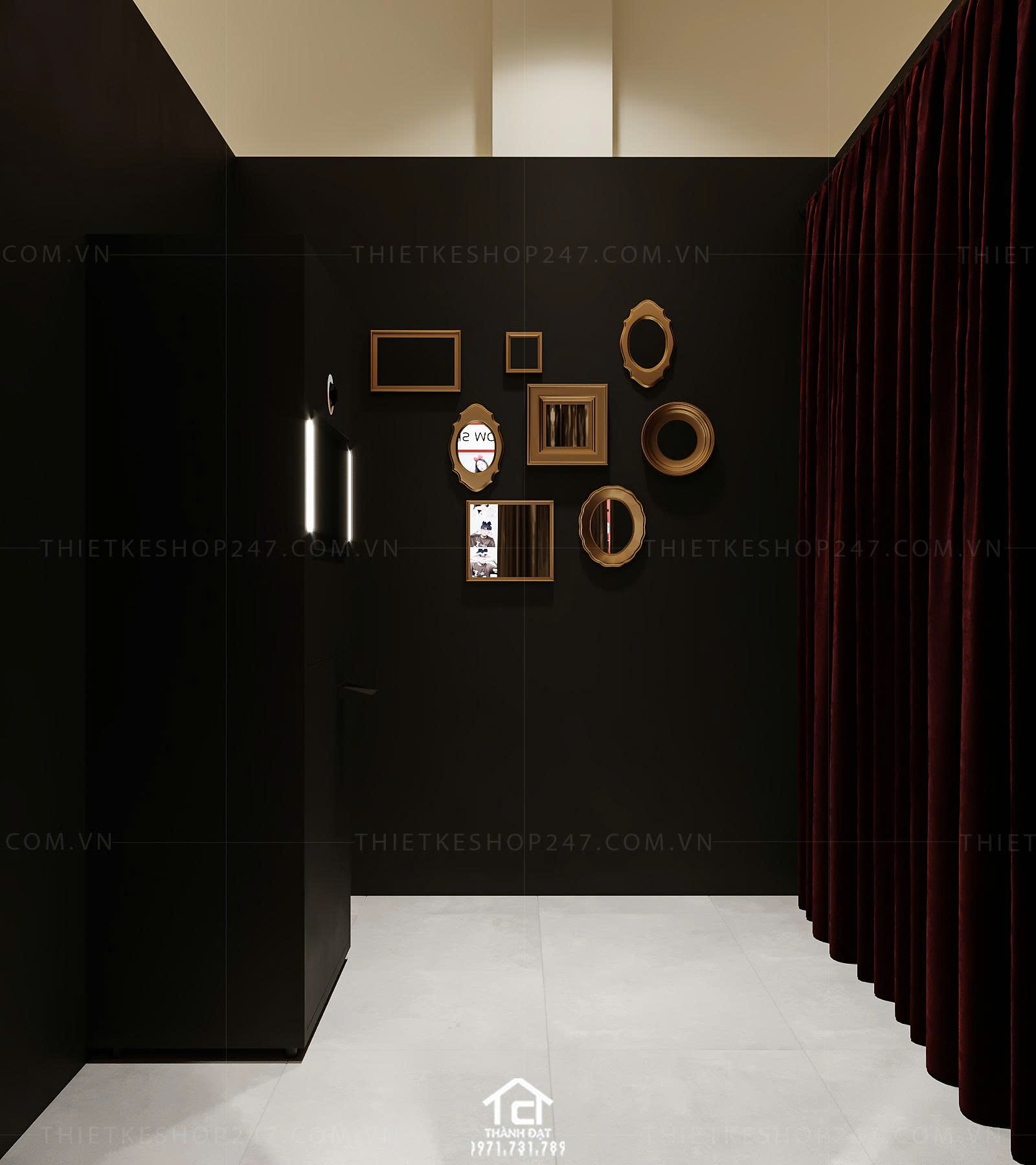 thiết kế tiệm photo booth đẹp lôi cuốn