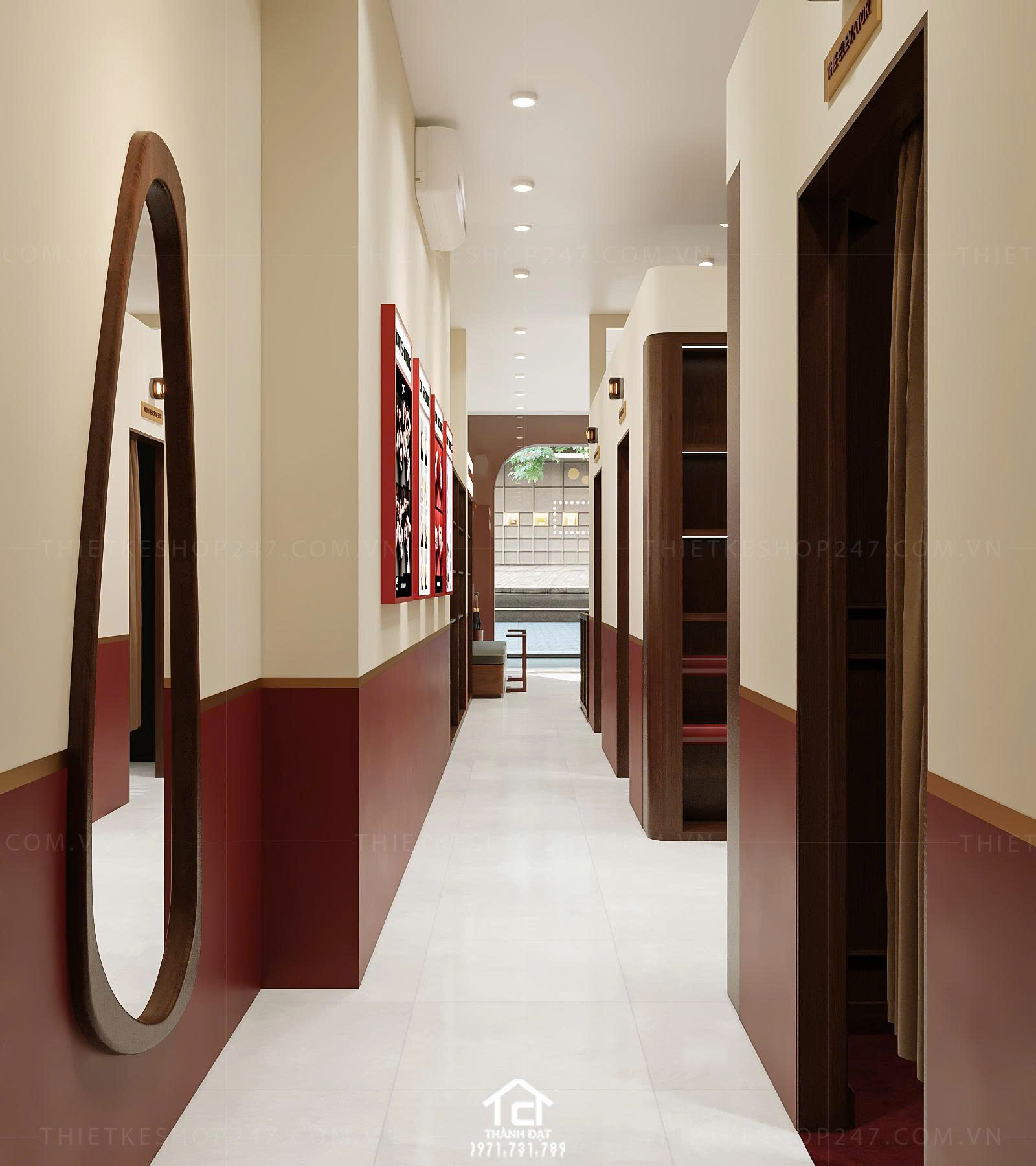 thiết kế tiệm photo booth đẹp lung linh