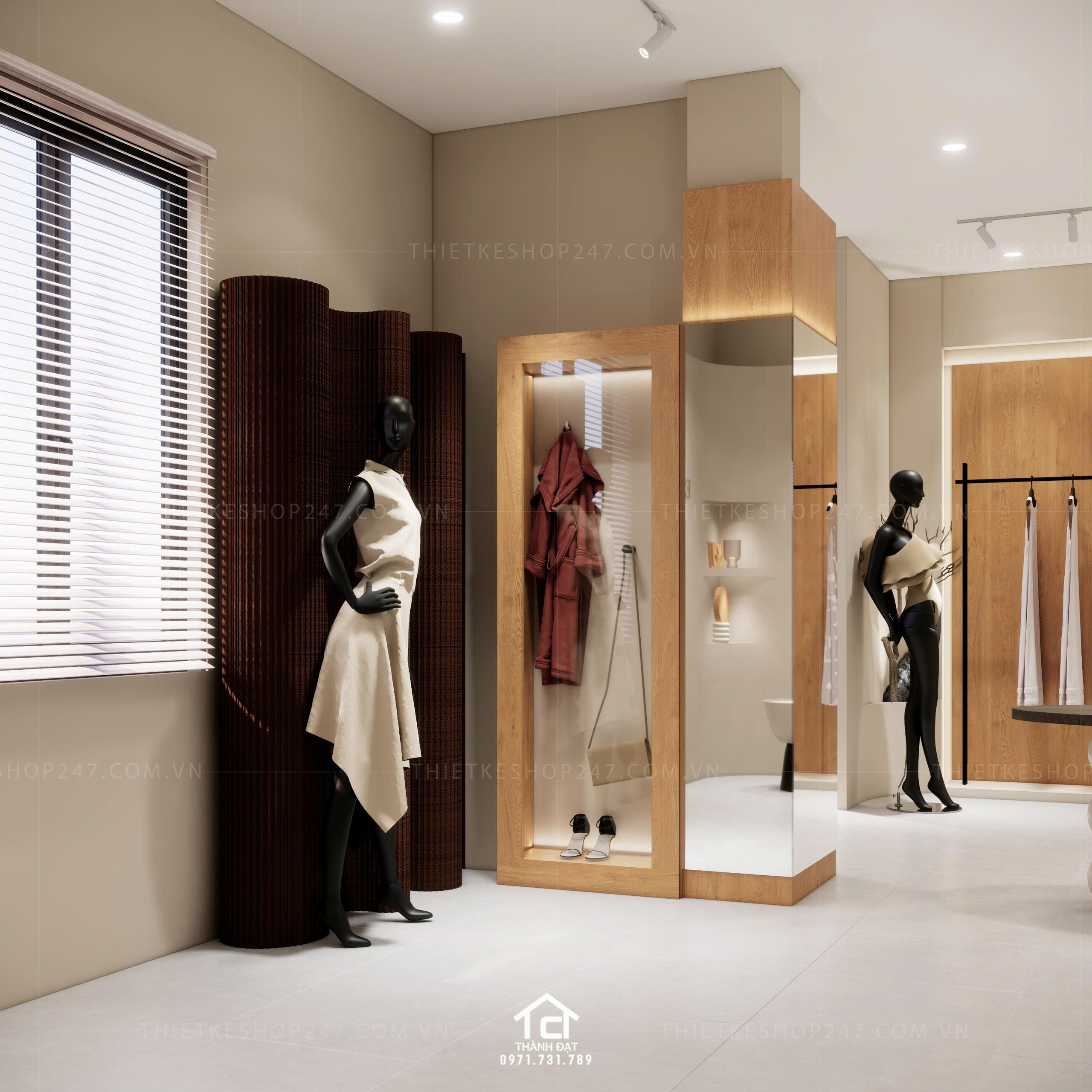 thiết kế vách live stream đẹp năng động