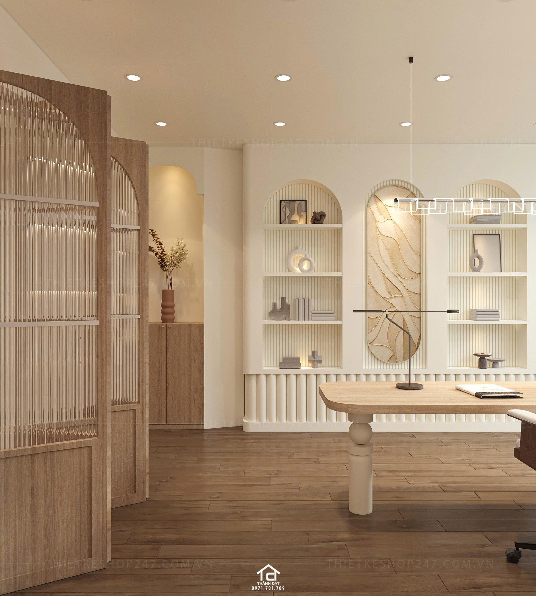 thiết kế văn phòng công ty đẹp ấn tượng