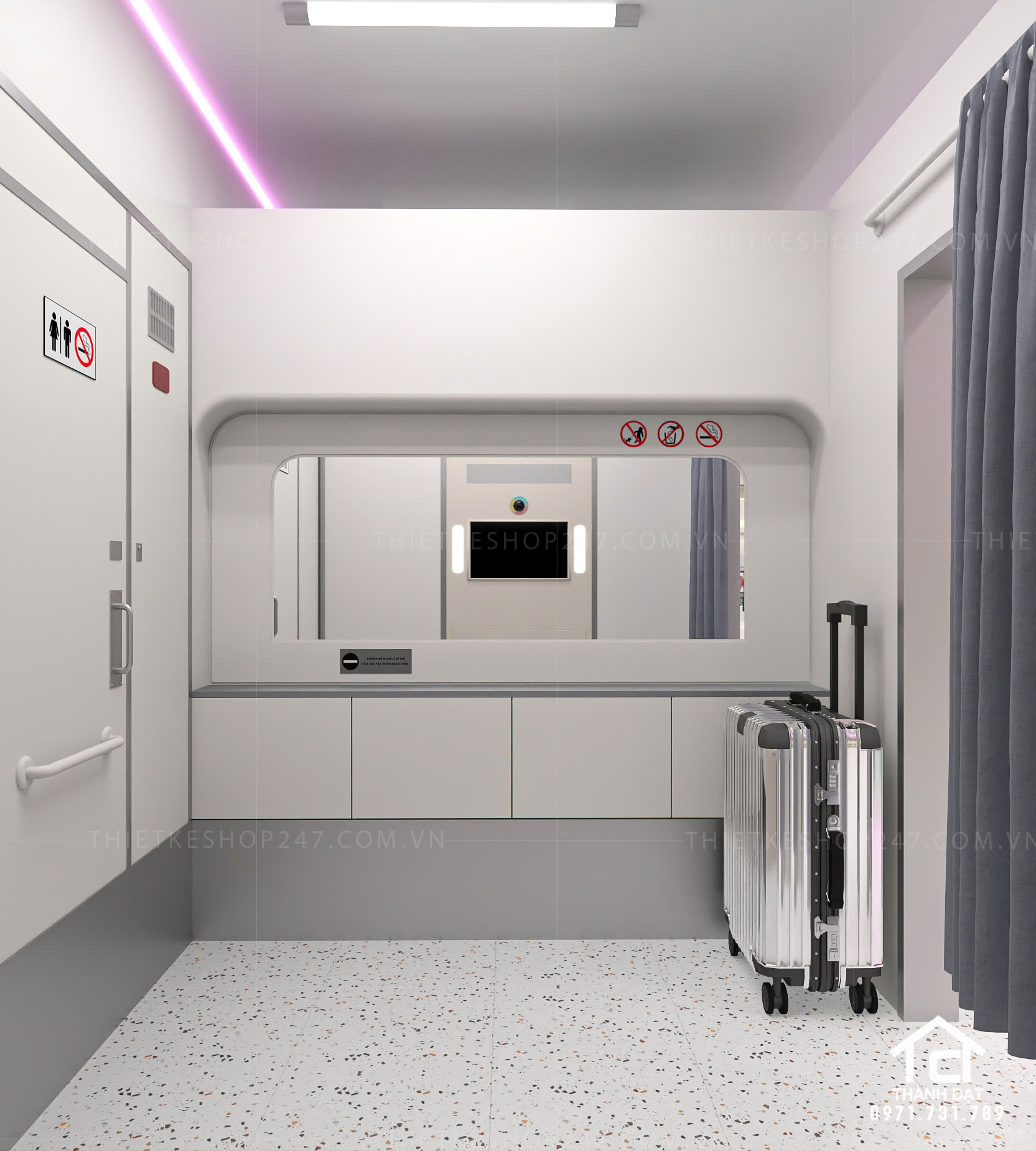 thiết kế tiệm photo booth đẹp