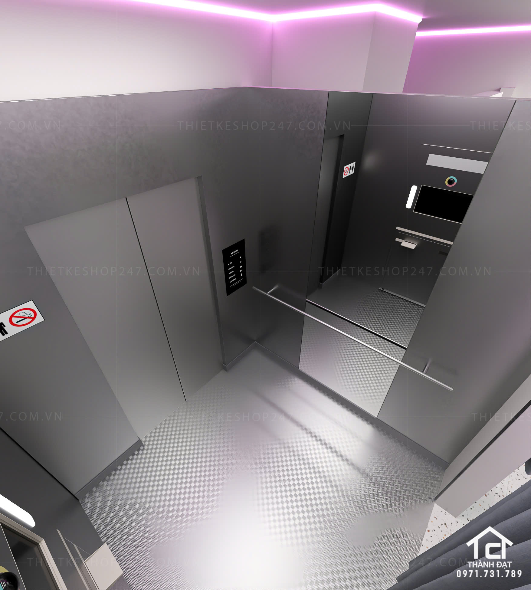 thiết kế tiệm photo booth đẹp